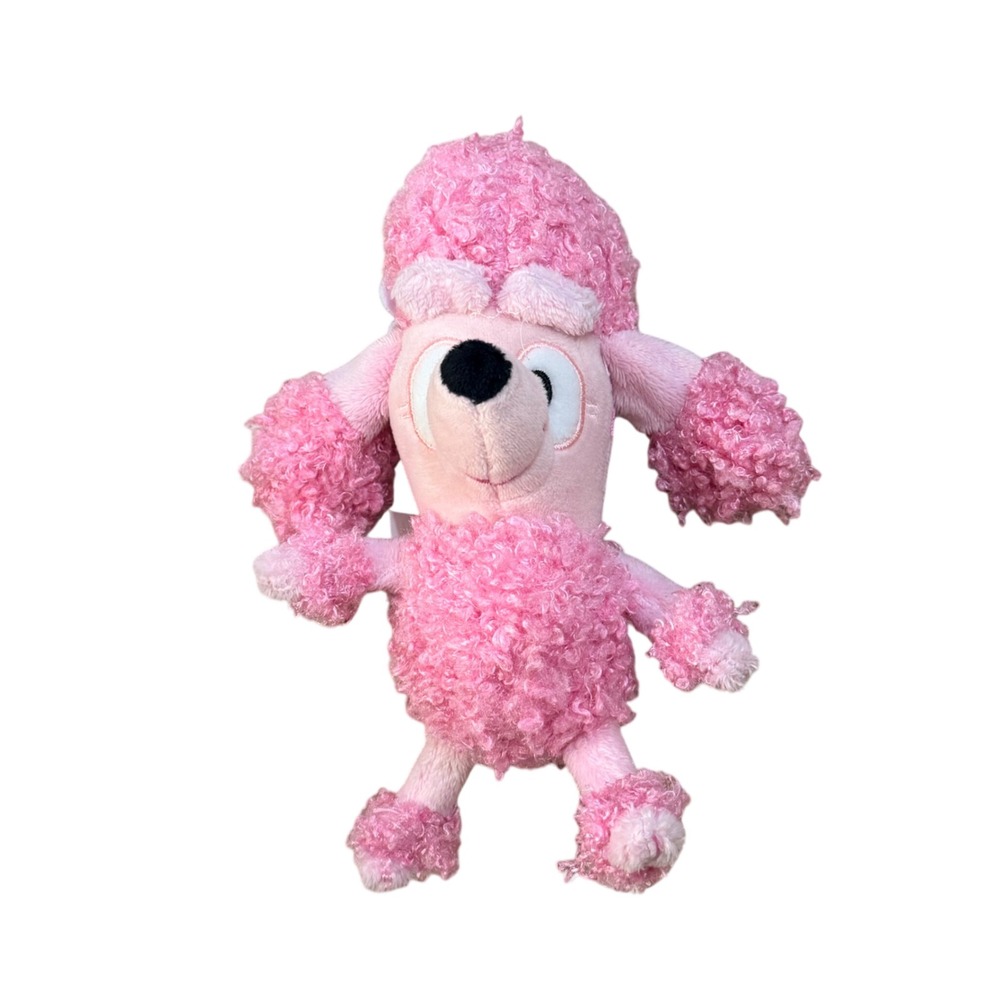 Bluey Coco the Poodle Plush Pink Stuffed Animal Moose Toys Ludo Studio 6 Inch